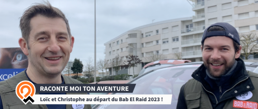 [Interview] À la rencontre de l'équipage 299 :  Loïc et Christophe au départ du Bab El Raid 2023 ! 
